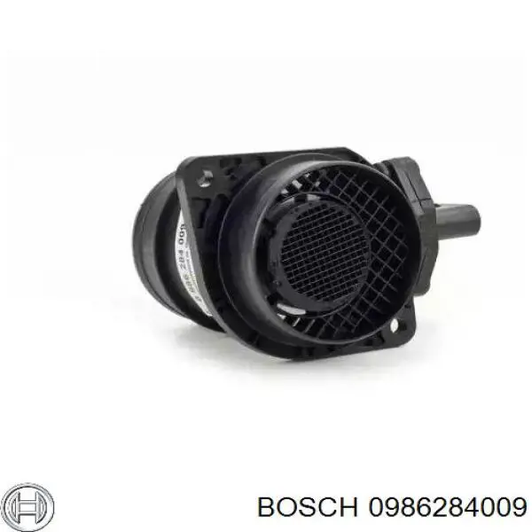 0986284009 Bosch датчик потоку (витрати повітря, витратомір MAF - (Mass Airflow))