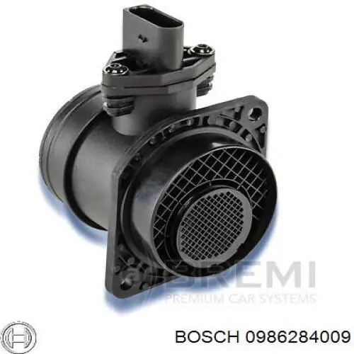 Датчик масової витрати повітря Bosch 0986284009 ціна, від 18.14 USD