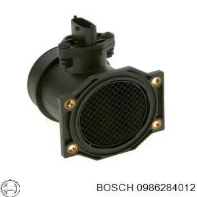 0986284012 Bosch датчик потоку (витрати повітря, витратомір MAF - (Mass Airflow))
