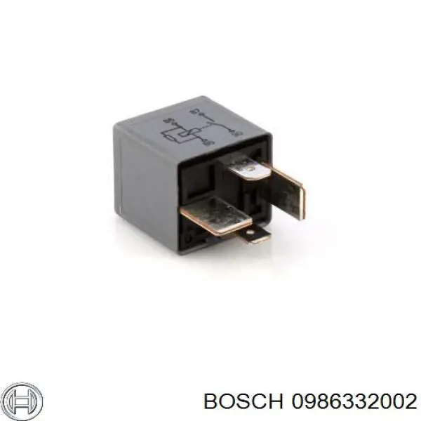 Реле електричне багатофункціональне 0986332002 Bosch