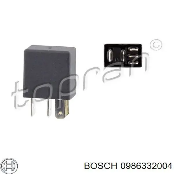 0986332004 Bosch реле стартера
