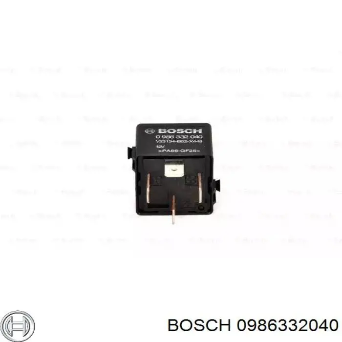 0986332040 Bosch реле електричне багатофункціональне