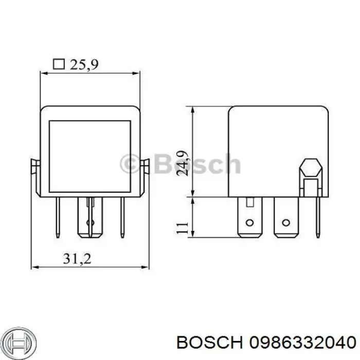  Bosch 0986332040