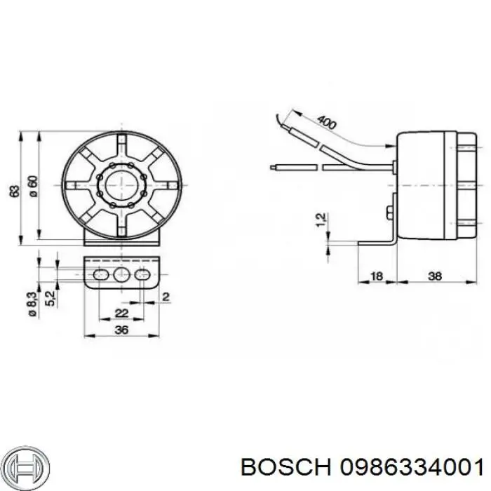 Купити 986334001 Bosch 