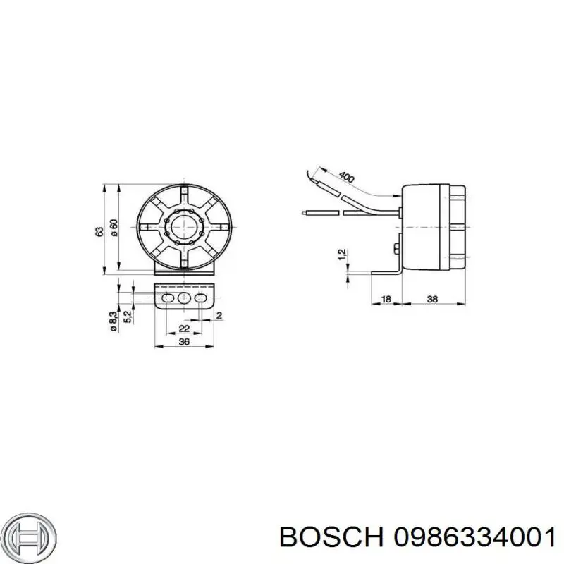  986334001 Bosch