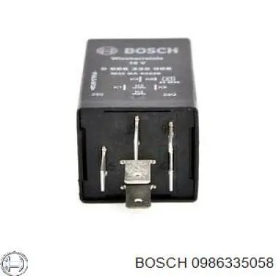 Реле керування склоочисника Bosch 0986335058 ціна, від 4.75 USD