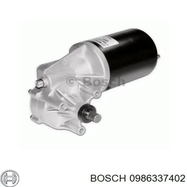 Двигун склоочисника лобового скла (трапеції) 986337402 Bosch