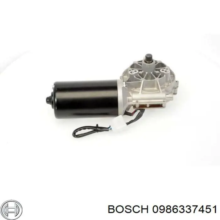 Двигун склоочисника лобового скла (трапеції) 0986337451 Bosch