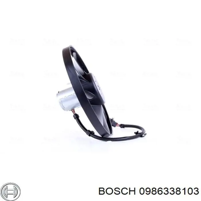 Вентилятор охолодження радіатора 0986338103 Bosch