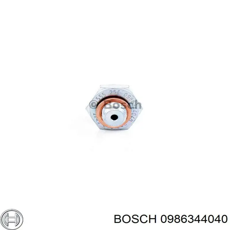 Датчик тиску масла 0986344040 Bosch