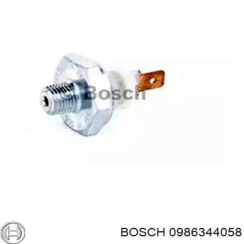 0986344058 Bosch датчик тиску масла