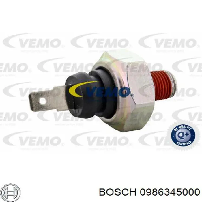 Датчик тиску масла 0986345000 Bosch