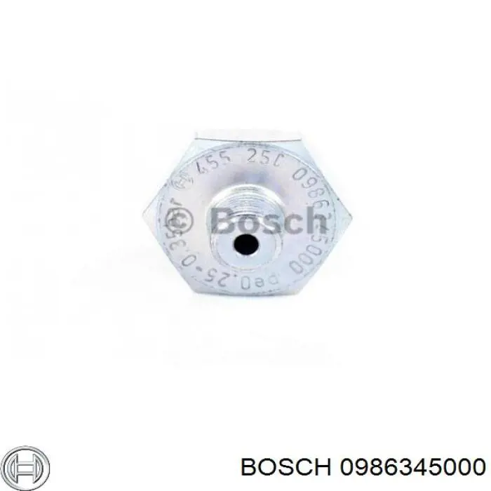 Купити 0986345000 Bosch Датчик тиску масла
