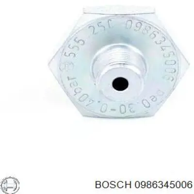 0986345006 Bosch Датчик давления масла