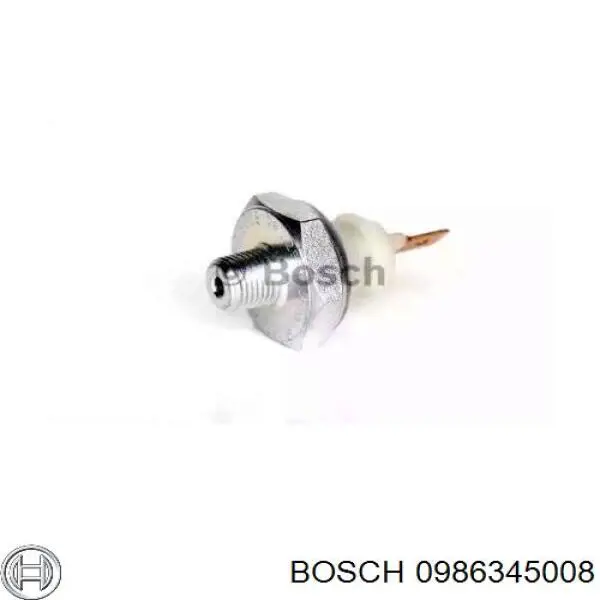 Манометри (показник тиску масла) Bosch 0986345008 ціна, від 3.63 USD
