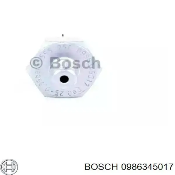 0986345017 Bosch датчик тиску масла