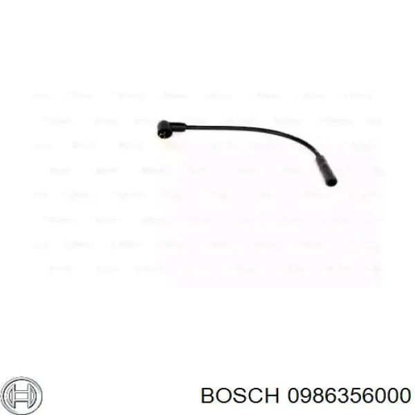 Купити 0986356000 Bosch Провід високовольтні, комплект