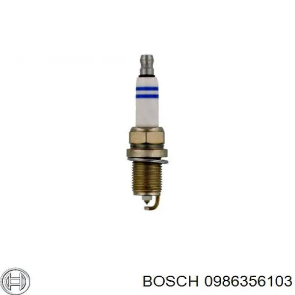 Високовольтні дроти 0986356103 Bosch