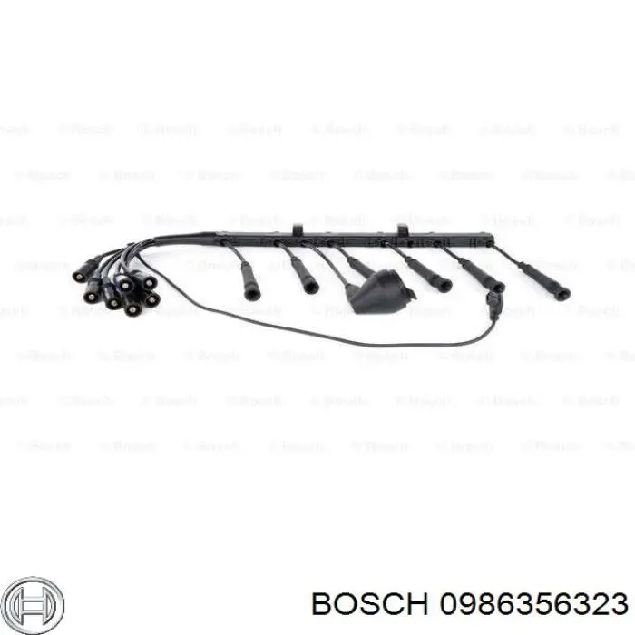 0986356323 Bosch дріт високовольтні, комплект