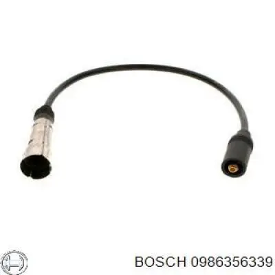 0986356339 Bosch кабель високовольтний, циліндр №1, 4