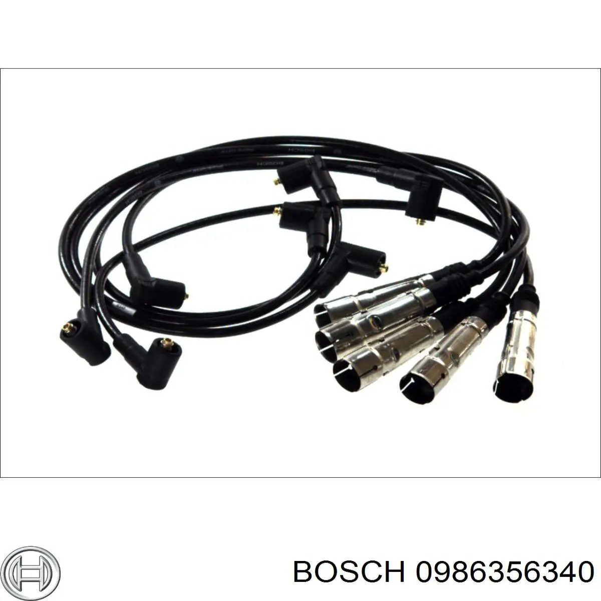 0986356340 Bosch дріт високовольтні, комплект