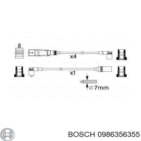 Дріт високовольтний NGK RCVW1101