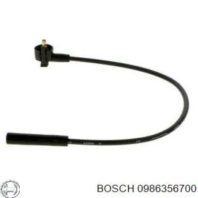 Дріт високовольтні, комплект 0986356700 Bosch