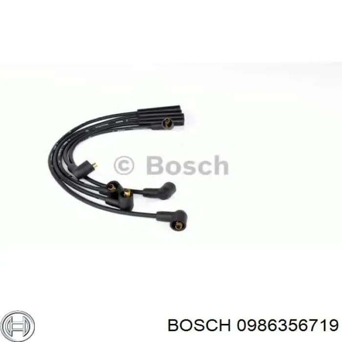 Дріт високовольтні, комплект 0986356719 Bosch