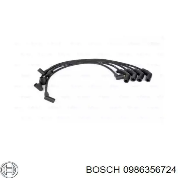 Дріт високовольтні, комплект 0986356724 Bosch