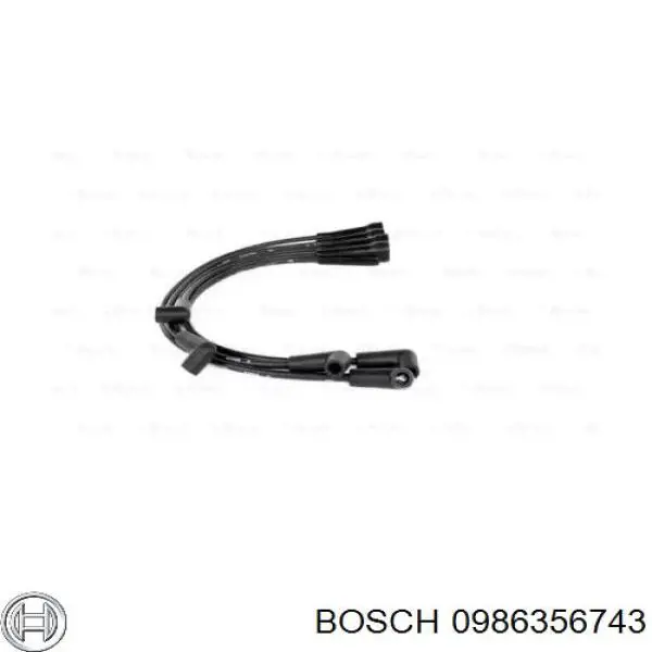Дріт високовольтний Bosch 0986356743