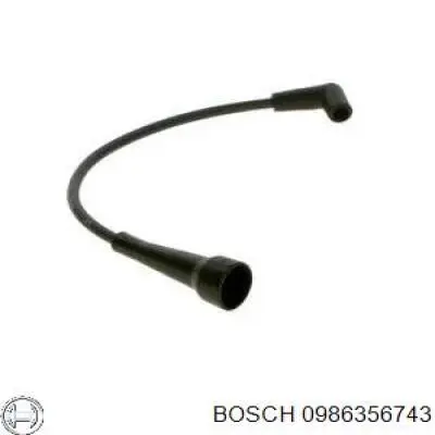 0986356743 Bosch Проводи високовольтні