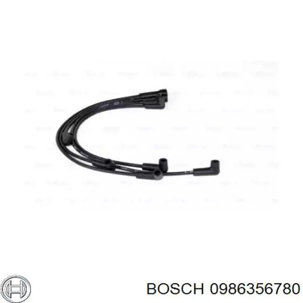 Дроти запалювання Bosch 0986356780 ціна, від 12.59 USD