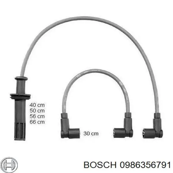 Високовольтні дроти 986356791 Bosch