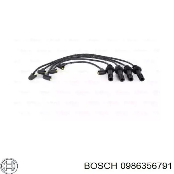 986356791 Bosch Проводи високовольтні