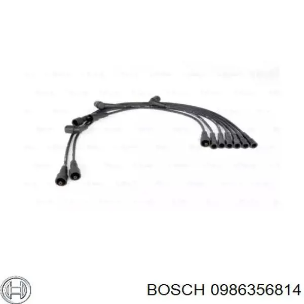 Високовольтні дроти 0986356814 Bosch