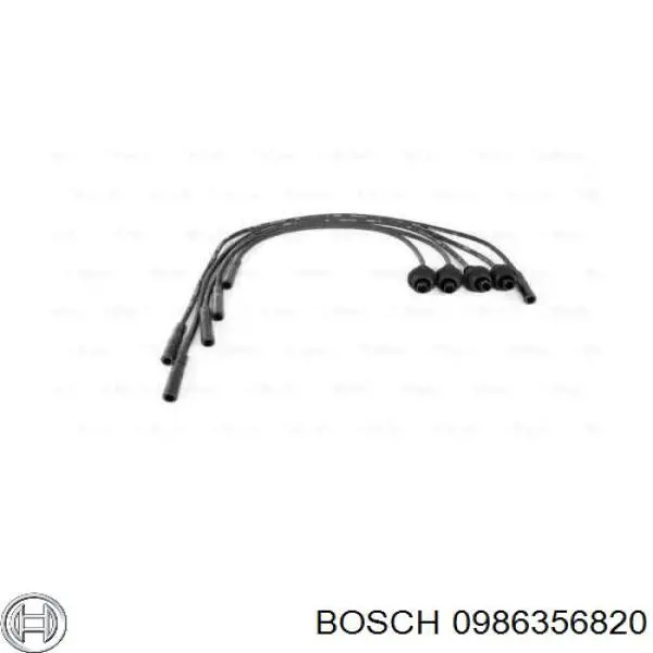 Високовольтні дроти 0986356820 Bosch