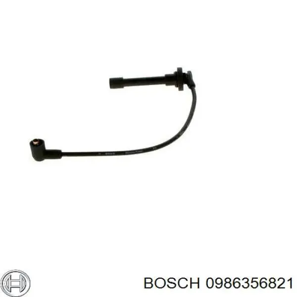0986356821 Bosch дріт високовольтні, комплект
