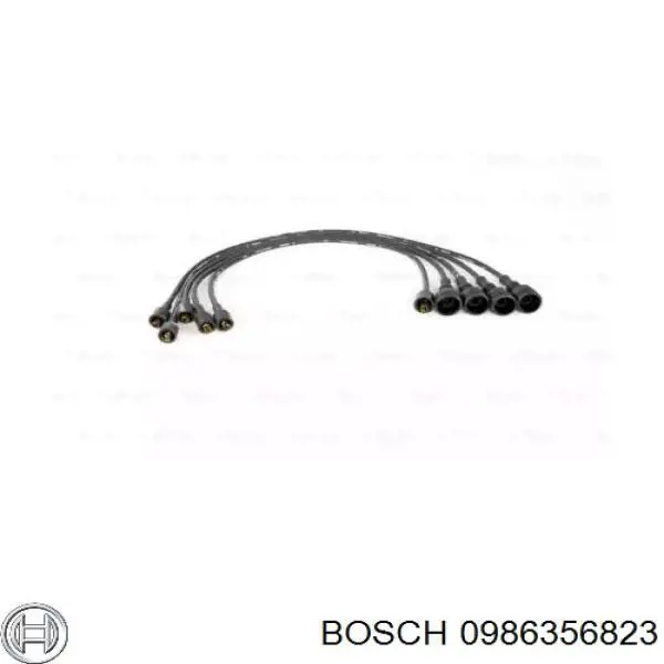 Високовольтні дроти 0986356823 Bosch