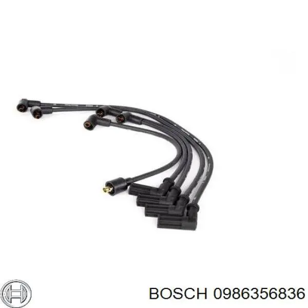 0986356836 Bosch Проводи високовольтні
