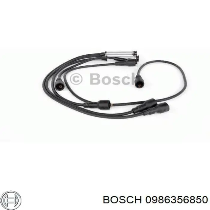 Дріт високовольтні, комплект 0986356850 Bosch