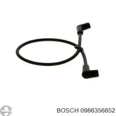 0986356852 Bosch дріт високовольтні, комплект