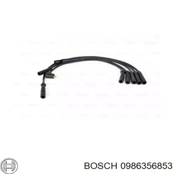 0986356853 Bosch дріт високовольтні, комплект