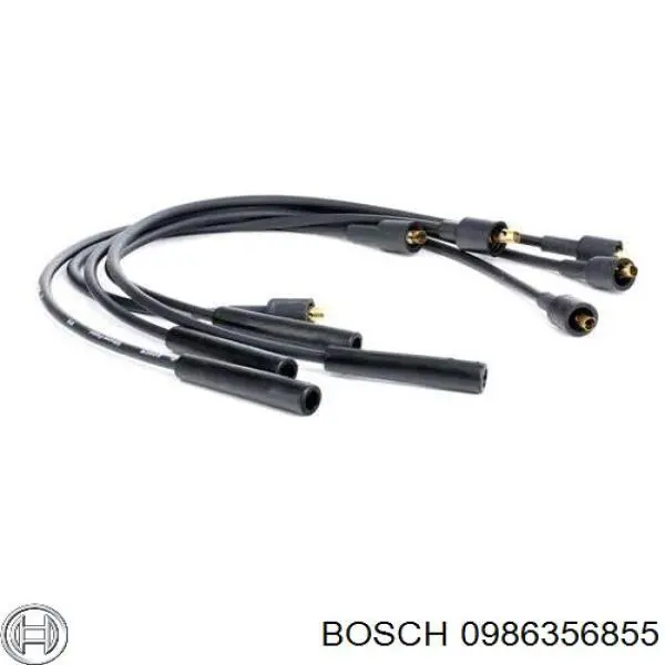 0986356855 Bosch дріт високовольтні, комплект