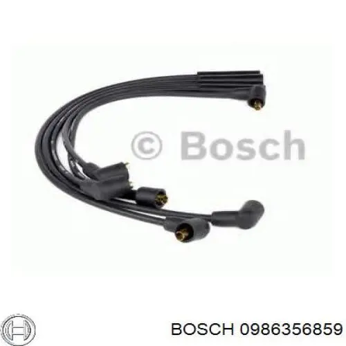 Дріт високовольтний, комплект 0986356859 Bosch