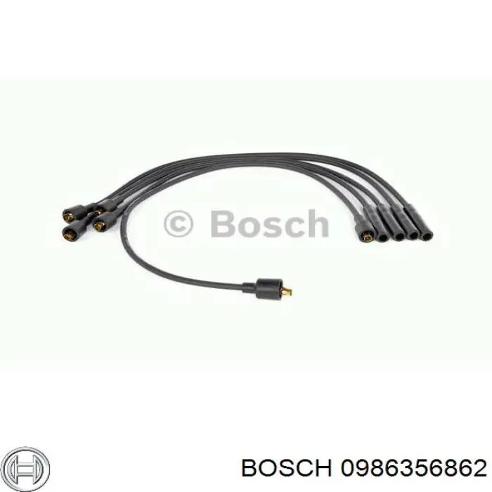 0986356862 Bosch дріт високовольтні, комплект