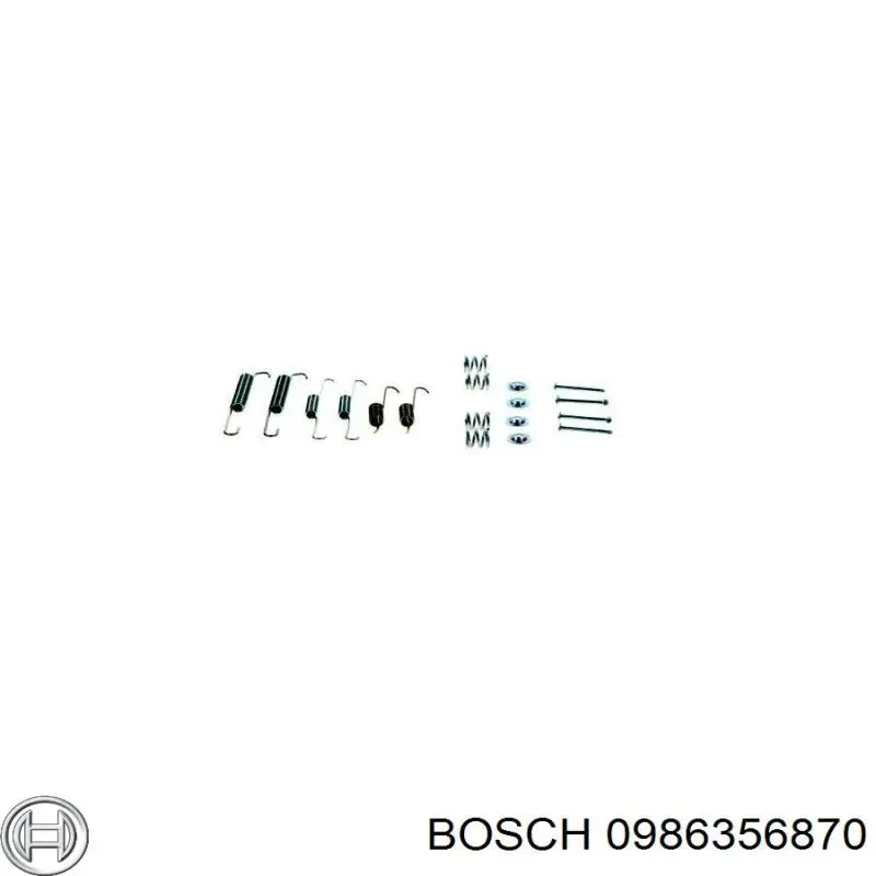 0986356870 Bosch дріт високовольтні, комплект
