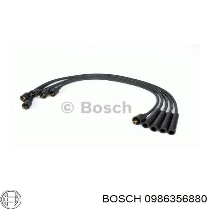 Високовольтні дроти 0986356880 Bosch