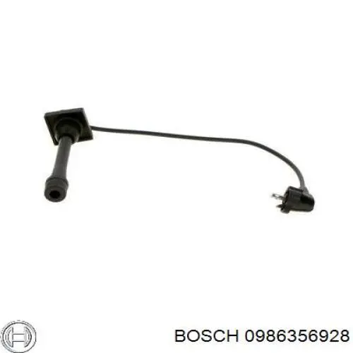 0986356928 Bosch дріт високовольтні, комплект
