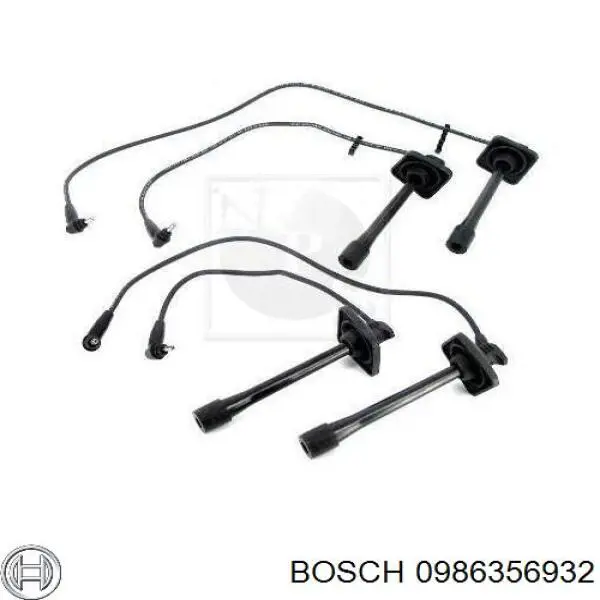  Високовольтні дроти Toyota Corolla 