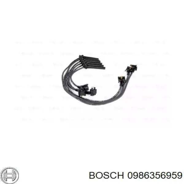 Купити 0986356959 Bosch Провід високовольтні, комплект